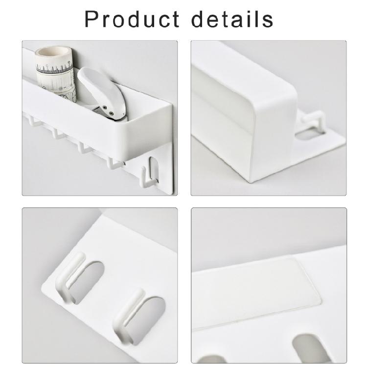 Practical Hanging Storage Solution Durable Storage Organizers Hanging Shelf for Bathroom Kitchen Office Use