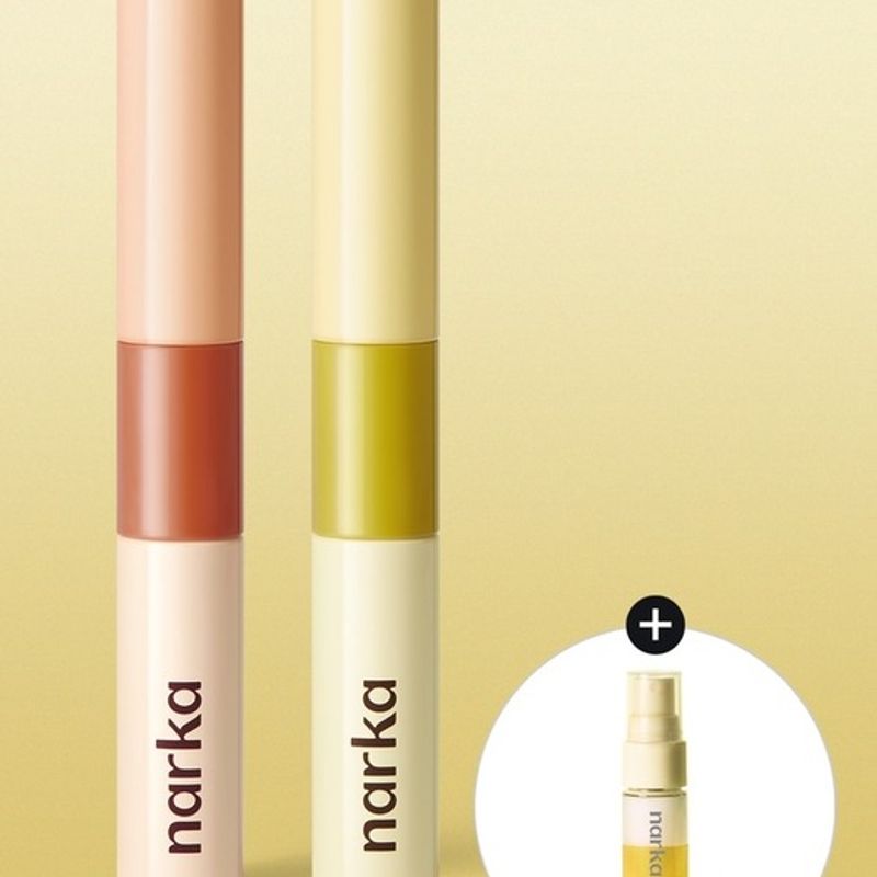 Narka [Hair Mist Mini Free] Fix & Fit Hair Mascara Duo Fix & Fit Hair Mascara + Mist Free Gift