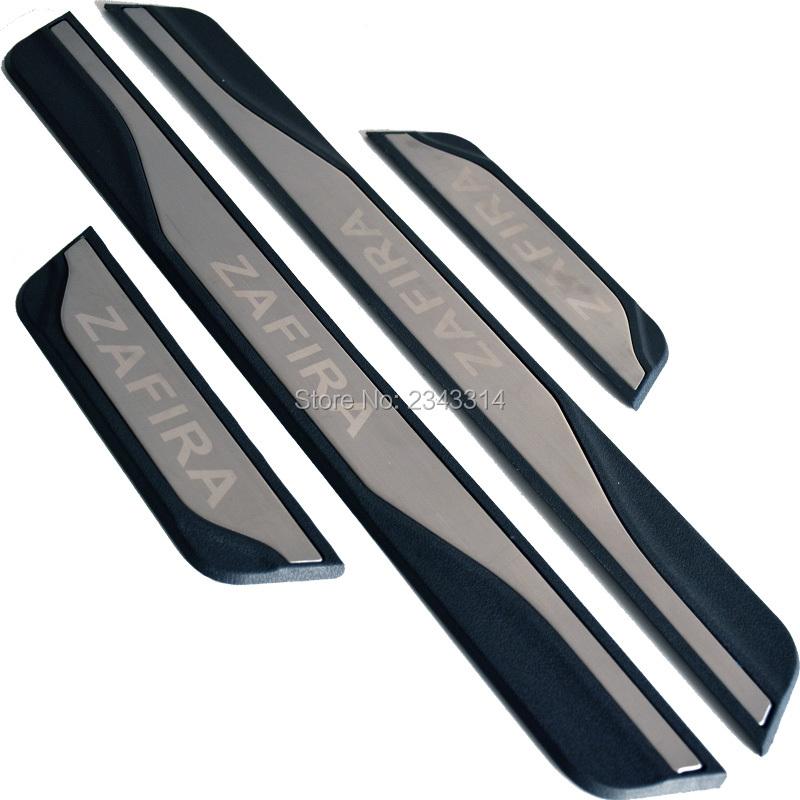 For Opel Zafira E Life Tourer C Accessory 2011-2024 2025 Stainless Car Door Sill Scuff Kick Plate Protector Cover Trim Styling