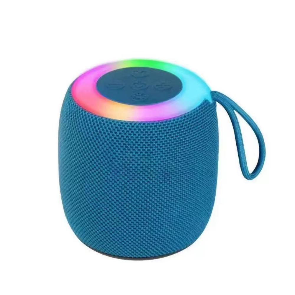 Outdoor portable wireless Bluetooth speaker, subwoofer, car and home with colorful lights, atmospheric small mini speaker
