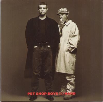 7inch Record PET SHOP BOYS  So Hard R6269 Parlophone 1990 UK Dance  Electronica Used
