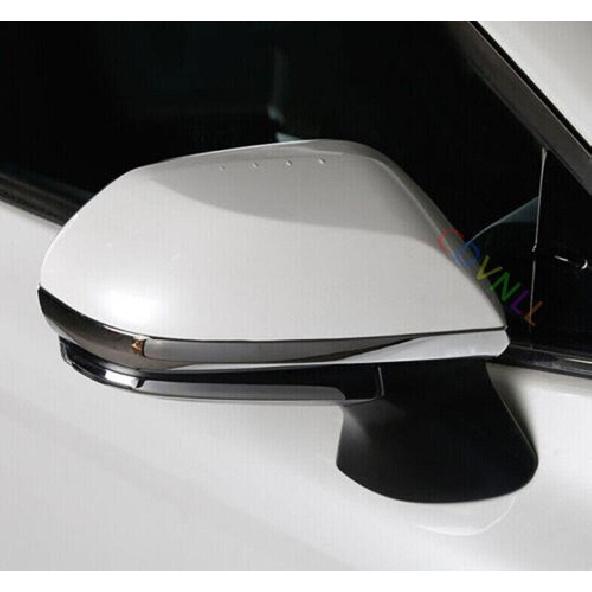 For Toyota Camry 2018-2023 Chrome Rear View Mirror Anti-Scratch Strip cover trim