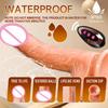 Realistyczne Dildo Teleskopowy Wibrator Penis Podwójna Penetracja Analna Waginalna Masturbacja Sztuczny Penis Maszyna Seksualna Zabawki Seksualne dla Kobiet