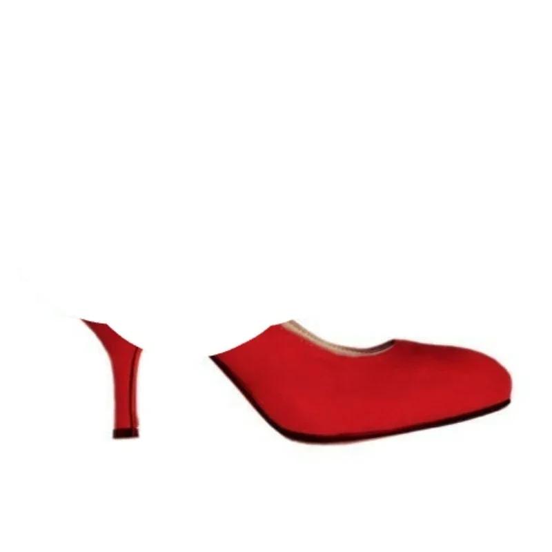 Nuove donne pompe classiche sexy dita dei piedi 6,5 cm metà Med gattino tacchi alti scarpe primavera design di marca abito nero scarpe da sposa