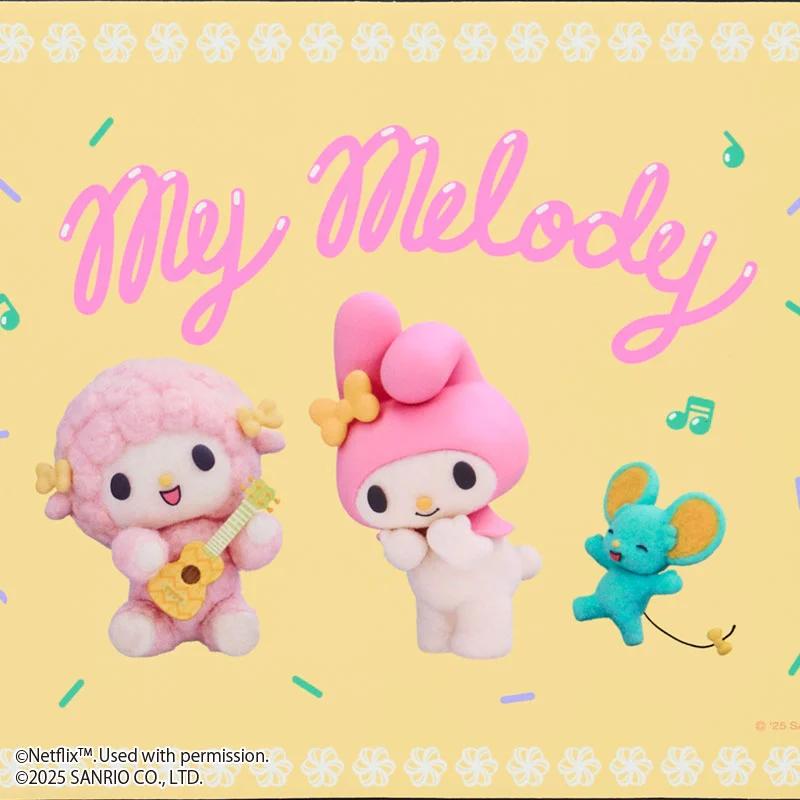 Sanrio Netflix MY MELODY & KUROMI My Melody Mouse Pad Japan NEW