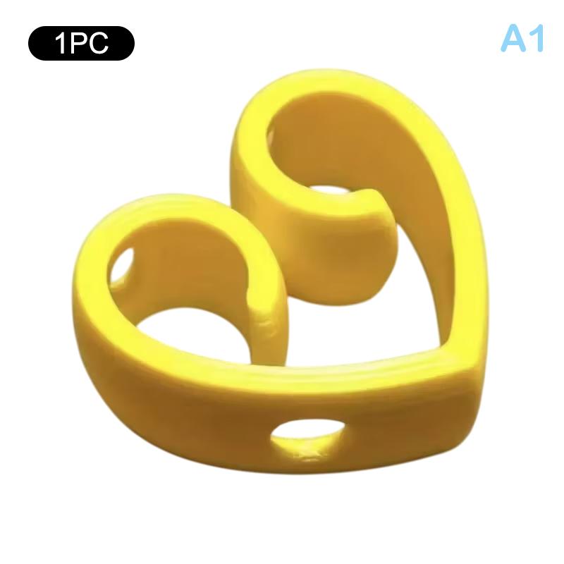

1pcs Heart-Shaped Chopsticks Assistance Tool Easy Food Picking For Beginners, Suitable For Noodles, Sushi, And More, Reusable