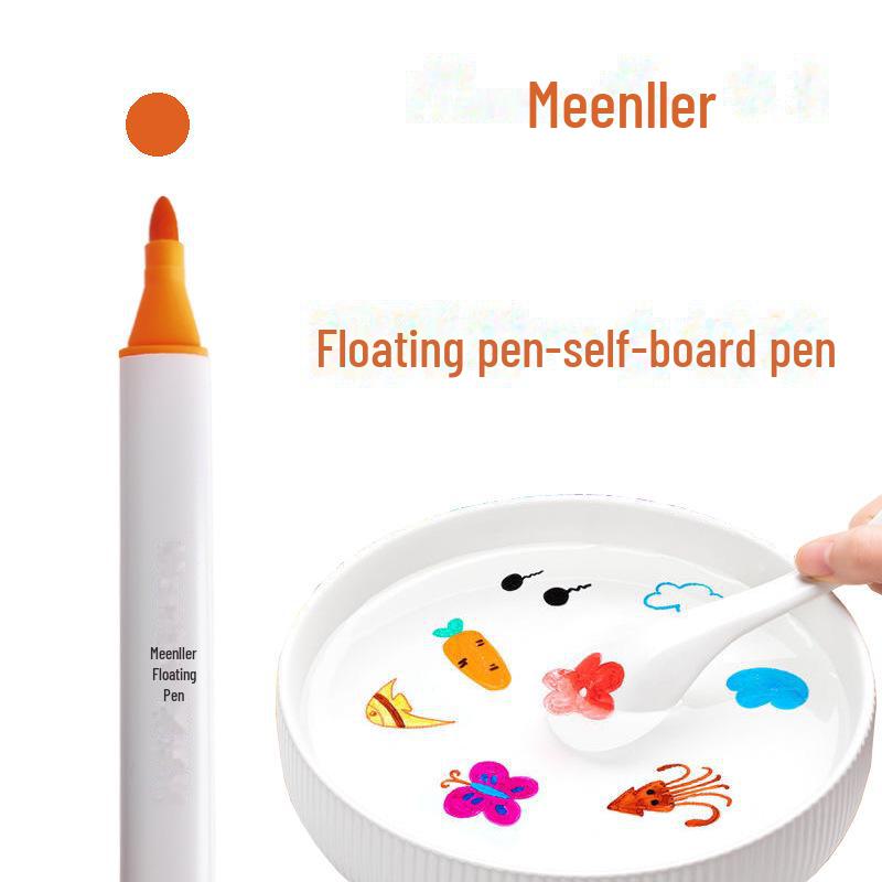 Kids' Internet Star Magic Color Water Doodle Pen Set, Erasable Fun 12 Colors for Whiteboard Drawing