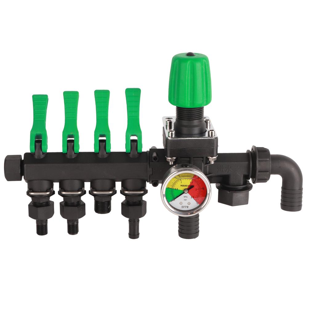 4 Way Water Splitter Agricultural Sprayer Control Valve Accessories for Agriculture