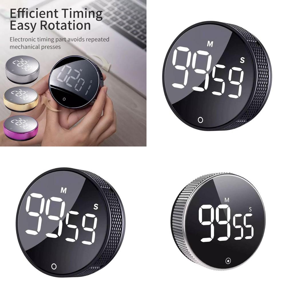 Magnetic Led Kitchen Timer For Cooking And Learning With Magnetic Mount For Home Chefs