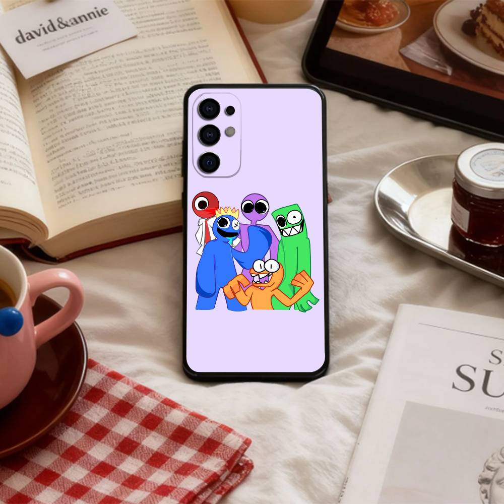 R-Rainbows G-Game F-Friends Dave Phone Case For Samsung S 25,24,23,22,30,21,10,9,Ultra,Plus,Lite,FE,4,5 G Soft Black Case