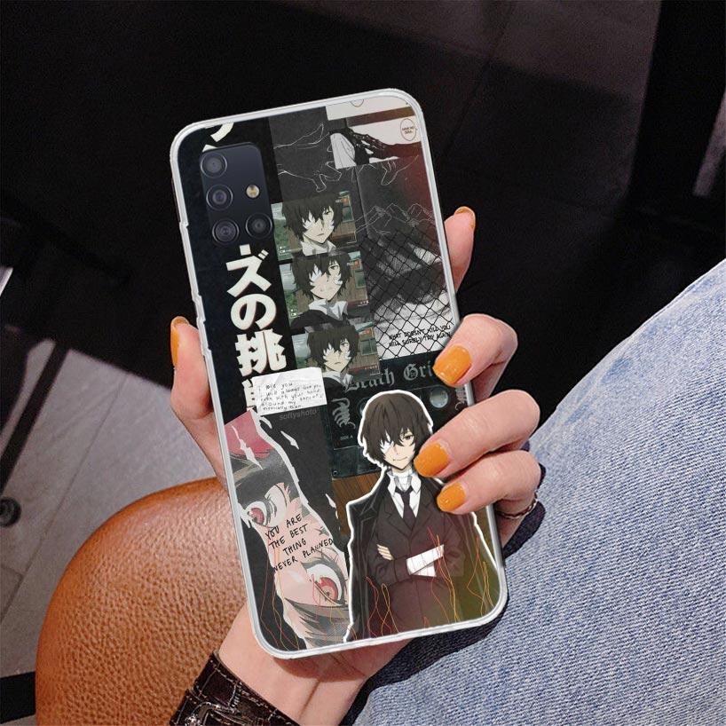 Bungo Stray Dogs Poster Anime Phone Case For Samsung Galaxy A52 A32 A22 A12 A51 A31 A50S A30S A20S A10S Note 20 Ultra 10 Plus S1
