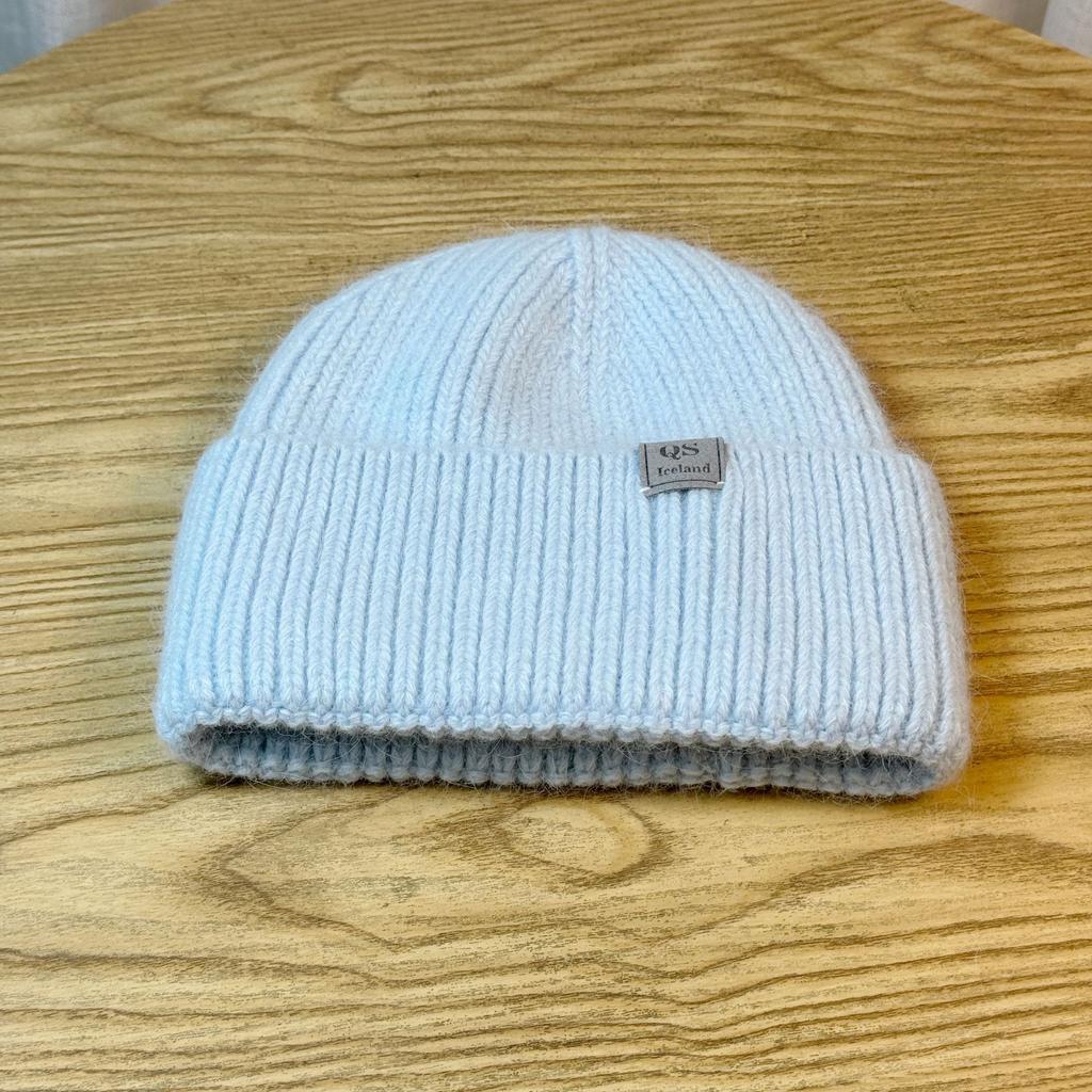 Unisex Loose Warm Fashionable Large Head Circumference Face Showing Small Pullover Hat Autumn and Winter Lazy Style Woolen Hat