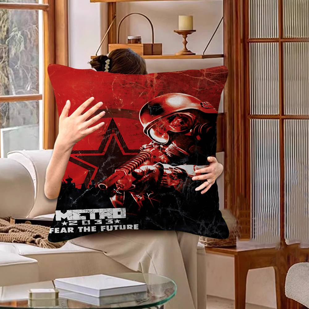 M-Metro 2033 Аниме Наволочки Домашнее Постельное Белье Декоративная Наволочка Свадебная Супер Мягкая Наволочка 30cmx30cm