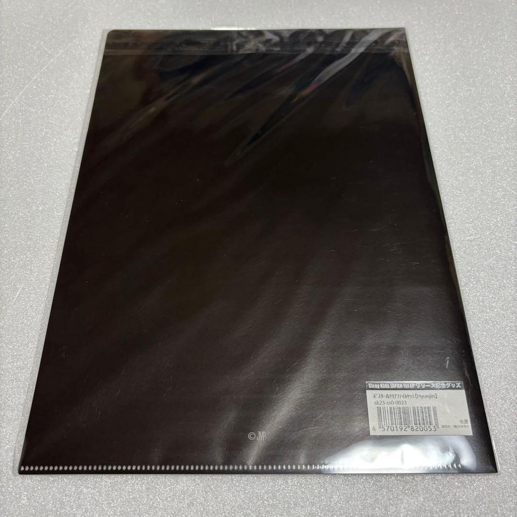 [USED] StrayKids Hyunjin Social Path Poster Clear File