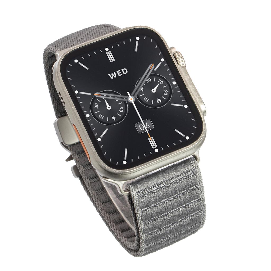 Alpine Loop Band for Apple Watch Strap 49mm 46mm 45mm 44mm 42mm 41mm 40mm Nylon Sport Loop Iwatch Series SE 10 9 8 7 6 5 Ultra 2