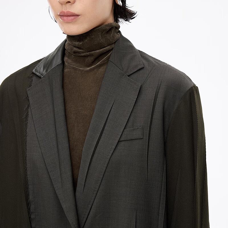 JNBY 2025 Winter Loose-Fit Long-Sleeve Blazer