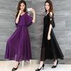 Dresses Summer Wear for Women Chiffon Sexy Expansion Skirt Woman Dress Vestido De Mujer Femme Robe