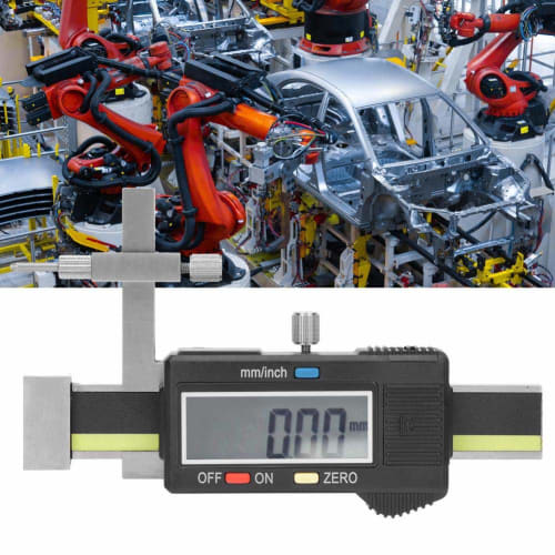 Digital Plane Gap Step Gauge, Depth Gauge, General Tool Depth Gauge, Vernier Caliper, Digital Depth Gauge, Height Gauge (for Router Tables)