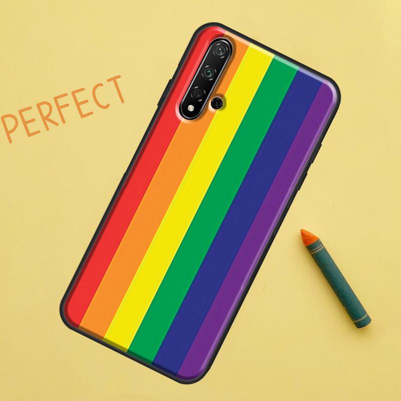 LGBT PRIDE GAY Case For Huawei P30 Pro P20 P40 Lite Nova 8i 7i 3i 11i 5T 9 10 SE Y60 Y61 Y70 Y90 P Smart Z