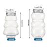 500Ml Christmas Tree Snowman Sweet Jar Candy Cookie Storage Box Juice Chocolate Gift Packing Diy Container  Year Decor Bottle
