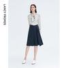 Langzi Retro Polka Dot Commuter Blouse