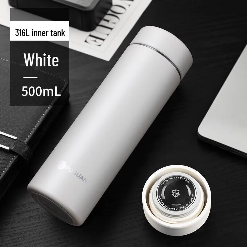 FUGUANG Youming Business Insulated Vacuum Cup with Tea Infuser