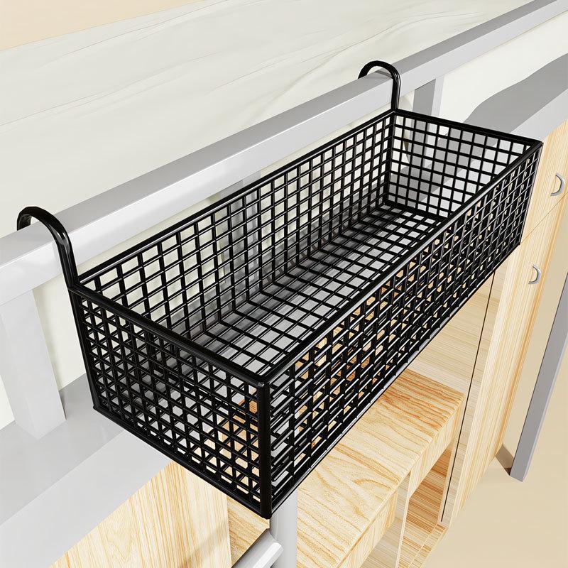 Bedside Hanging Storage Basket for Dorm Bunk Beds