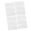 4Set English Warning Signs Safety Marking Wall Hanging Stickers for Showcase Public Places