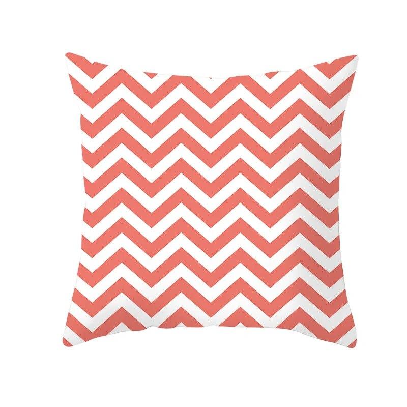 Living Coral Pillow Case   Peach Home Throw  Cover Cushion