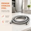 1.8M-9.2M 1/4 Inch Compression Hose Brass Nut Refrigerator Water Line  Ice Maker Connection