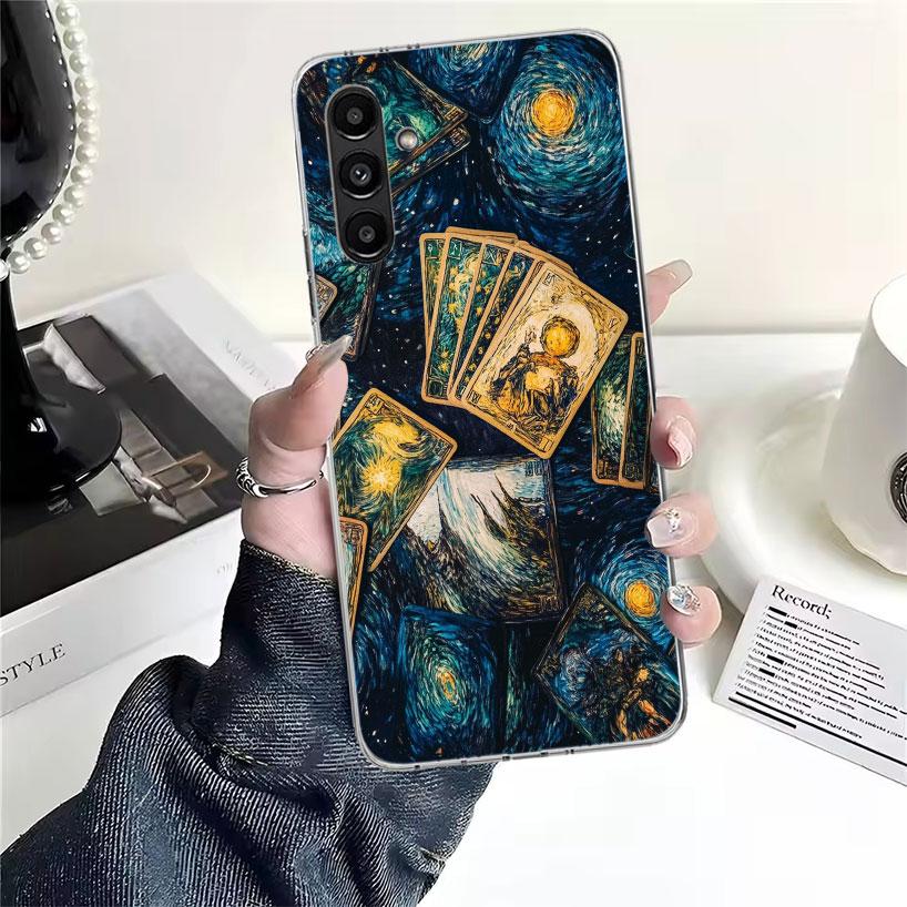 Witch Tarot Card Phone Case For Samsung Galaxy A13 A14 A15 A16 A17 A53 A54 A55 A56 A57 A33 A34 A35 A36 A37 A23 A24 A25 A26 Galax