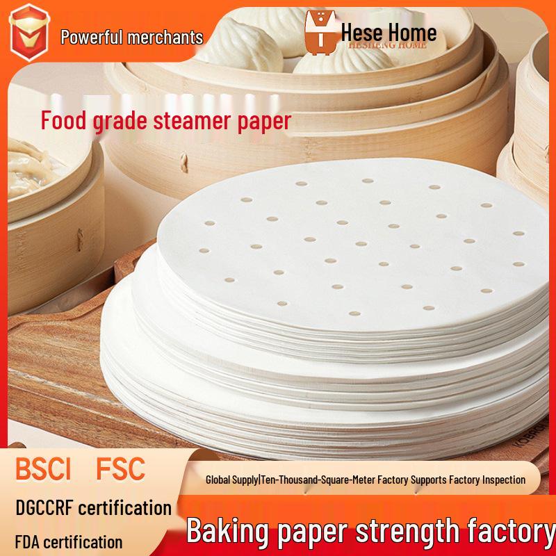 Antihaft-Dampfpapier in Lebensmittelqualität für Brötchen & Siu Mai