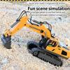 RC Forklift 2.4G 4WD Remote Control Fork Truck Lift Engineering Vehicle Y8G9