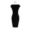 Womens Elegant Summer V Neck Stripe Bodycon Pencil Dress Perfect For Office And Party Wear