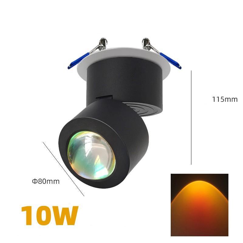 

Встраиваемый/накладной светильник 85-265 В для креативного заката, проекция радуги рассвета, атмосфера послесвечения для живого освещения при съемке