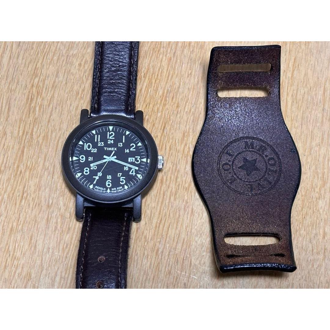 Timex x MR.OLIVE collaboration model oversize camper