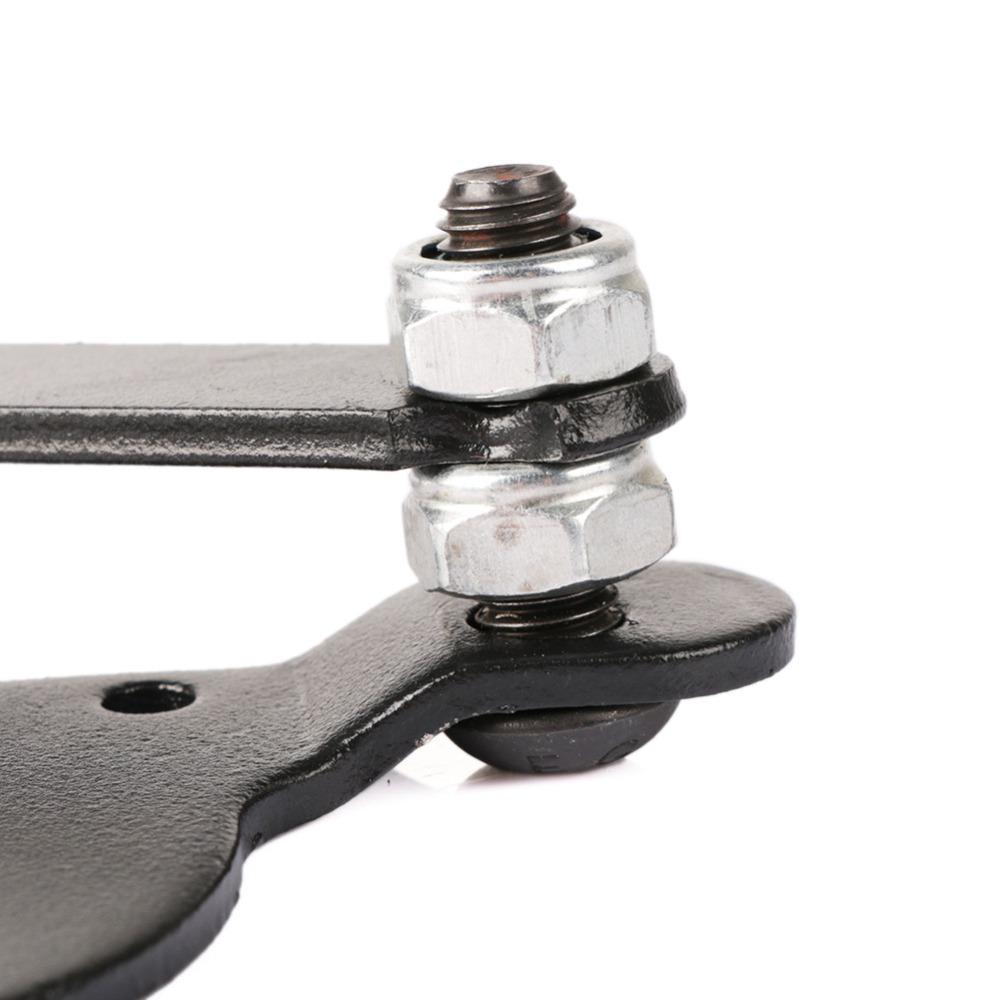 DIY Chain Tensioner Fit 80cc Engine Motor Cylinder Piston 40mm 2 In1 Racing Reed Valve Muffler Pipe For Engine Motorized Bike