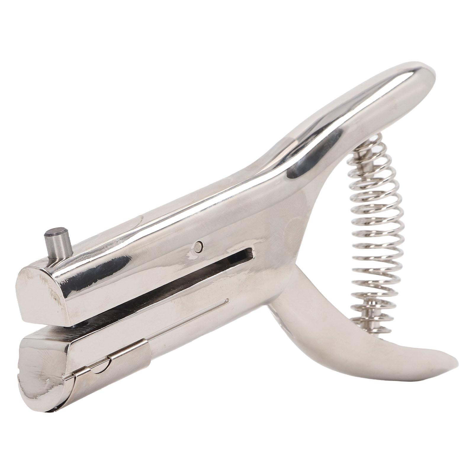 

Сверхпрочный ручной дырокол диаметром 6 мм, круглый одинарный круг для бумажных удостоверений личности, карт из ПВХ, значков