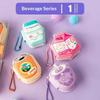 1/4 Stück Schulbedarf Weiche Silikonhülle Notizblock Papier Haftnotizen Planer Aufkleber Dessert-Spiel-Serie Notizbuch Anhänger