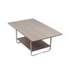 Coffee Table 2 Tier Minimalist Stylish sy to Cln Living Room Center Table for Home