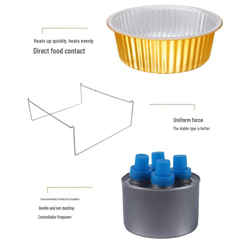 Disposable Aluminum Foil Hot Pot Containers