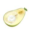 Avocado Shape Pet Feeding Water Bowl Multi-functional Dog Food Container  For Dogs and Cats