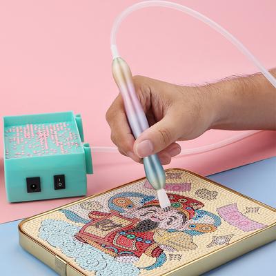 Comfortable  Diamond Painting Pen 5D Diamond Painting Tools Point Drill Pen With Multifunctional 3/6pcs Pen Tips for Art Crafts