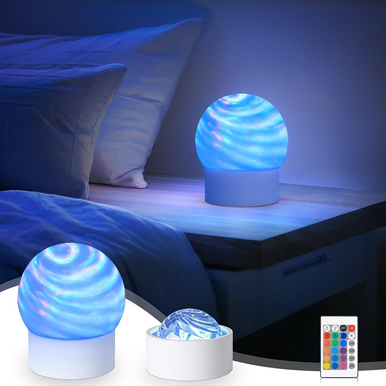 Умный проектор звездного неба LED Aurora, RGB ночник, светодиодный проекционный светильник для спальни с многоцветным пультом дистанционного управления