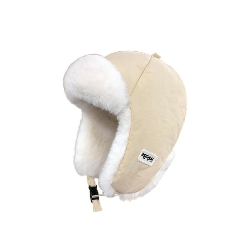 Thickened Winter Pilot Hat Windproof Women Hat Retro Cycling Lei Feng Hat  Outdoor