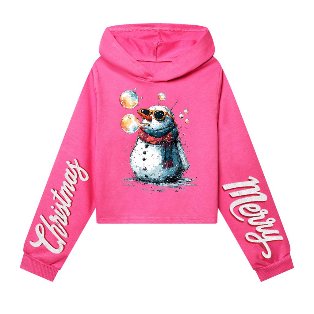 Kids Casual Fashion American Flag Printed Long Sleeve Hooded Sweatshirt