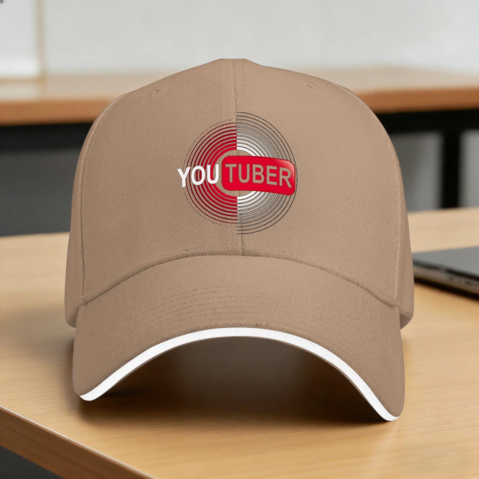 YIRAN Dayang hat Youtube Casual Baseballpet Buiten Sport Truckerpet Lente Zonneklep Dames Heren Stijlvolle Baseballpetten One Size