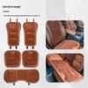 Universal Thickened Flannel Car Seat Cushion Set for All Seasons (3-Piece)