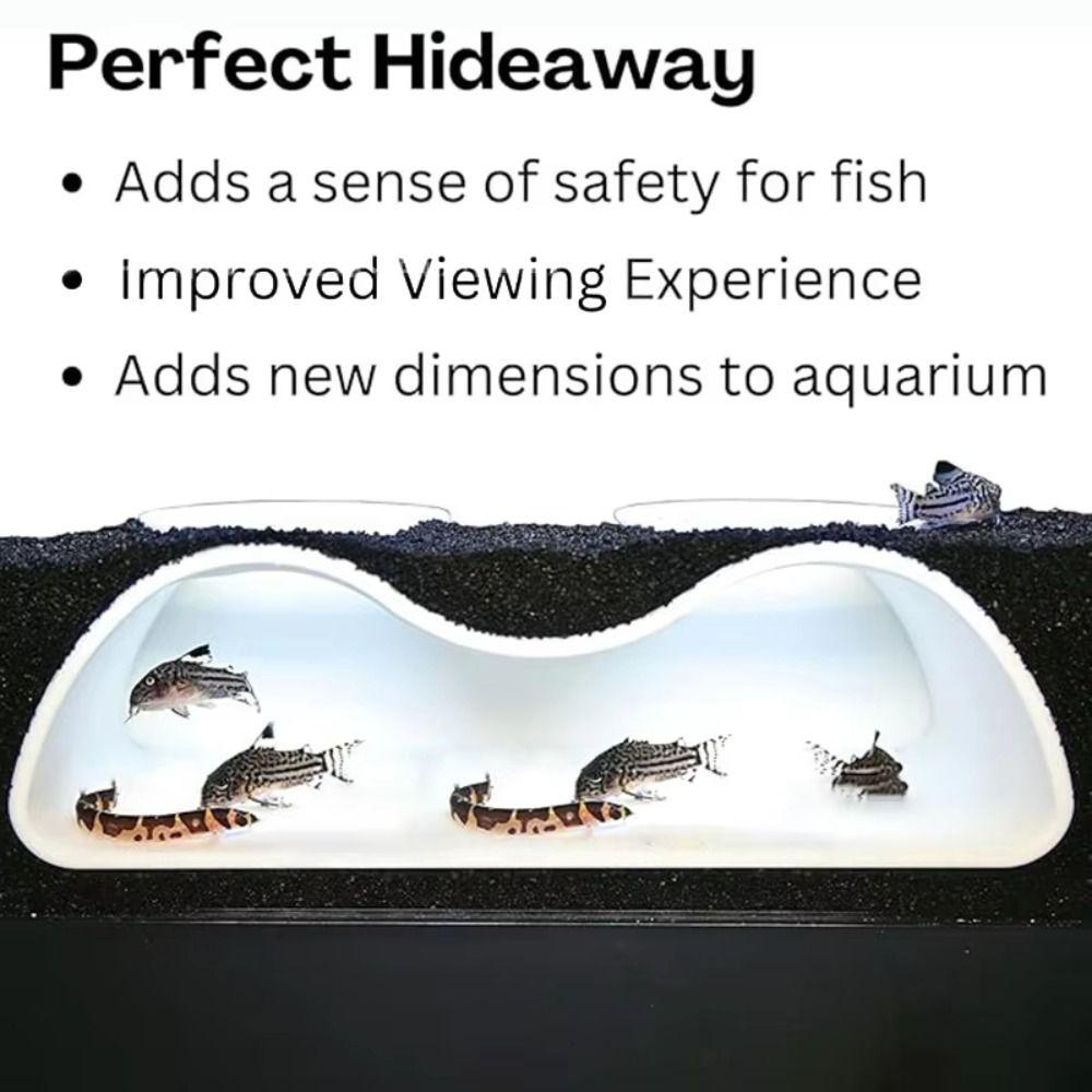 High Visual Beauty Aquarium Landscaping Ornaments Gravel Tunnel  House