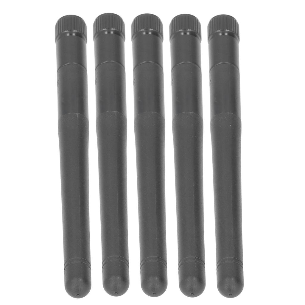 5 Stück Antenne 2.4G Klappbar Wasserdicht Omnidirektional SMA Stecker Kopf Set Kit für Zuhause